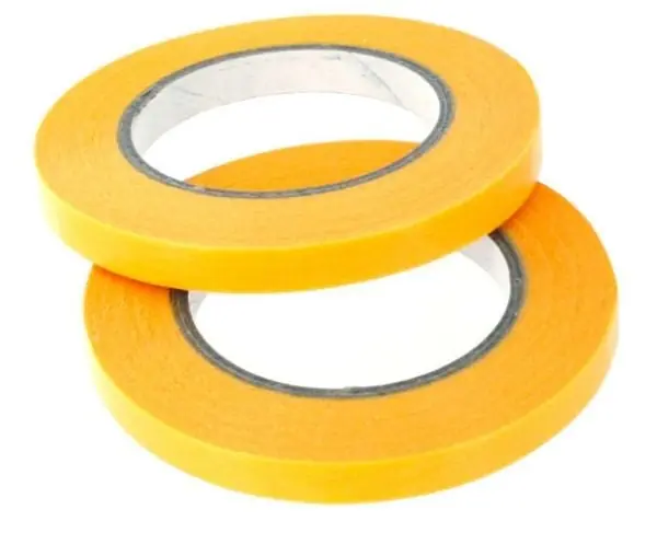 Pakollinen (Must-Have) Vallejo T07005, Maalarin teippi, Keltainen, Muovi, Universaali, 18 m, 6 mm