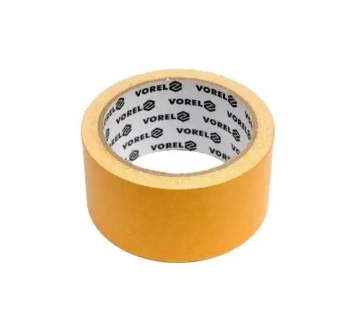 VOREL KAKSIPUOLINEN MATTOTEIPPI 50mm x 25m 75262 Nopea Toimitus