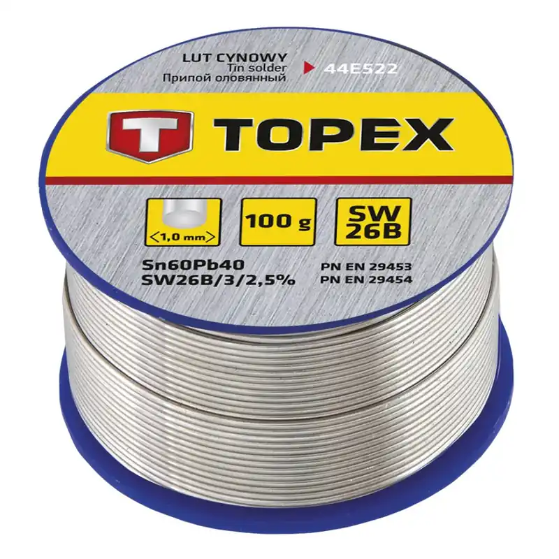 Uutuus Tinajuote 60 % Sn, lanka 1,0 mm, 100 g
