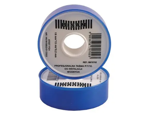 Viikonlopputarjous Teflonteippi PTFE-tiivisteille 12 m x 12 mm x 0,1 mm