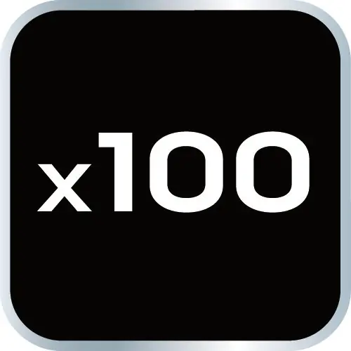 Välikappaleet ympyrällä 2,0 mm, 100 kpl. Halpa