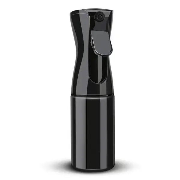 Vain Rajoitetun Ajan UNIQ Kampaajasuihkepullo ja Hienojakoinen Sumutinpullo - Mist Spray - Musta - 300 ml