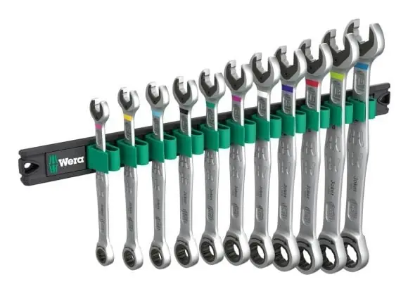 Työkalusarja Wera Wera Wera Wera 9630 Magnetic Strip 6000 Joker 1, 11 kpl, jakoavain (räikkäavain, jossa on pitotoiminto) Korkea Laatu