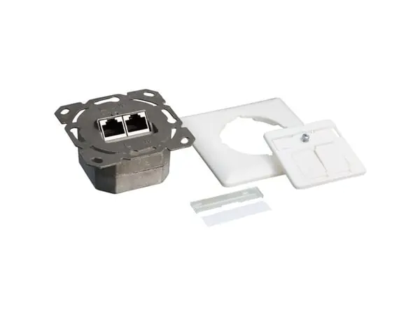 Eniten Myyty LogiLink NP0123, RJ-45, STP, 6a, Metallinen, Valkoinen, ISO/IEC 11801, TIA/EIA 568B.2-10, 80 mm