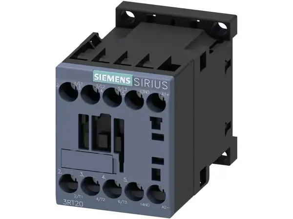 SIEMENS-kontaktori 7,5kW, 400V AC, 17A AC33-napainen, 1NO, ohjausjännite 24V DC, koko S00 Nopea Toimitus