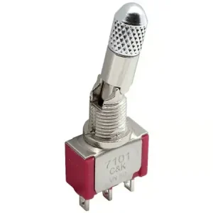 Sertifioitu C & K Switches Keinukytkin 120 V/AC, 28 V/DC 5 A 2 x On/On 1 kpl Bulkki