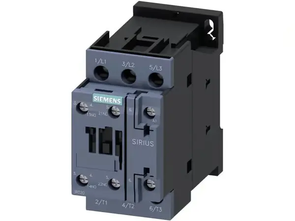 Uutuus SIEMENS-kontaktori 11kW, 400V AC, 25A AC33-napainen, 1NO+1NC, ohjausjännite 230V AC 50Hz, koko S0