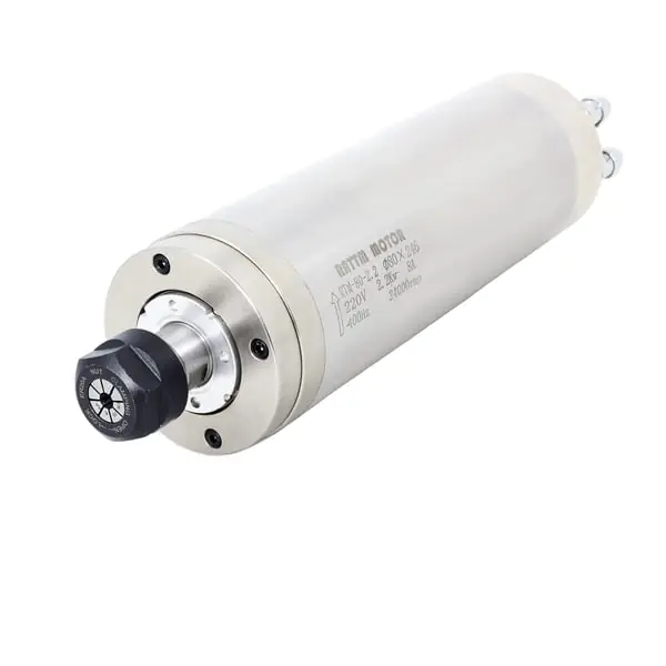 Vesijäähdytteinen spindelimoottori, 2,2 kW teho, 10-24000 rpm nopeus, ER20 holkkikoko Osta Tänään