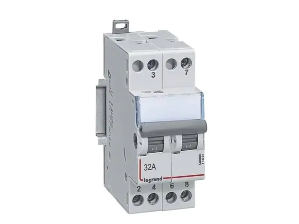 Tilaa Heti CX3 Vaihtokytkin 2P 32A 400V 2-moduuli