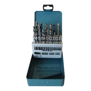 Uusi Malli Makita - Poranteräsarja - puulle, metallille, betonille - 18 kpl - 5 mm, 6 mm, 8 mm, 10 mm, 4 mm, 3 mm