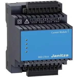 Alkuperäinen Janitza Modul 800-CT8-A Digitaalinen asennusmittauslaite