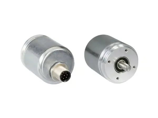 Osta Verkossa Posital Fraba Absolut Drejefølere 1 stk UCD-CA01B-0016-R100-PAV Magnetisk Synkronflange 36 mm Magnetisk Synkronflange 36 mm