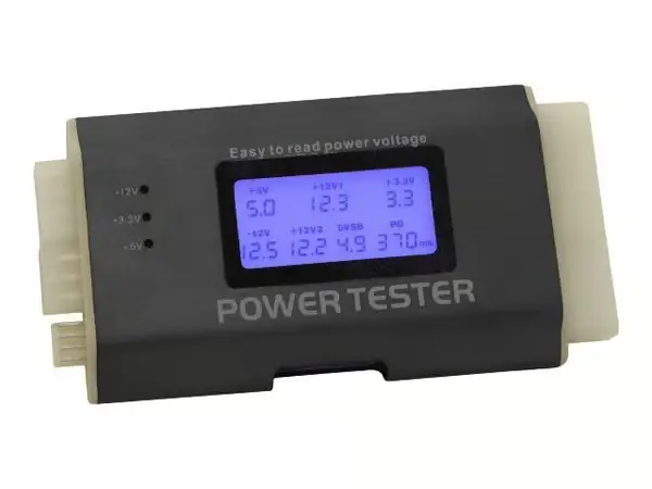 Delock Power Tester - ATX-strømforsyning-testeri Tilaa Nyt