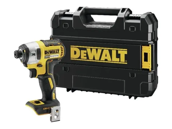 DeWALT DCF887NT-XJ, Iskuväännin, Musta, Keltainen, 1/4", Akku, Litiumioni (Li-Ion), 18 V Alkuperäinen
