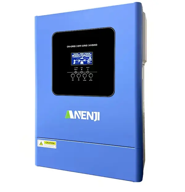 Hybridi aurinkoinvertteri 6200W - ANJ-6200W-48PL-WIFI - 48V MPPT 120A - 220-240V 1-vaihe - Puhdas siniaalto - WiFi, rinnankytkentä 12 Vain Rajoitetun Ajan