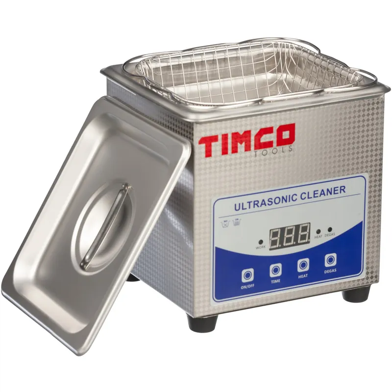Kampanjahinta Ultraäänipesuri Timco 1,3 l INOX