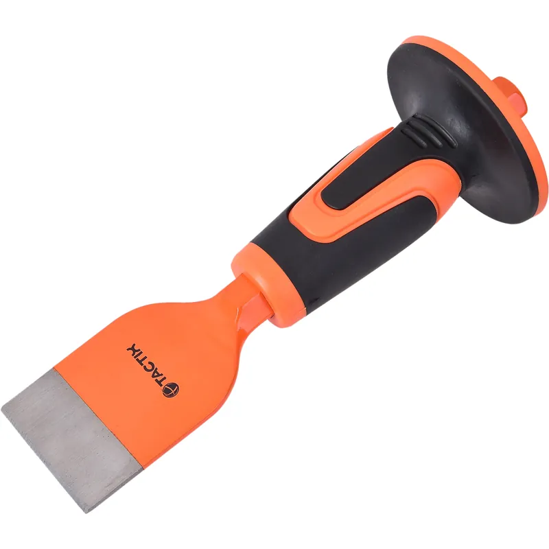 Katkaisutaltta Tactix 225 x 56 x 19 mm käsisuojalla Sertifioitu