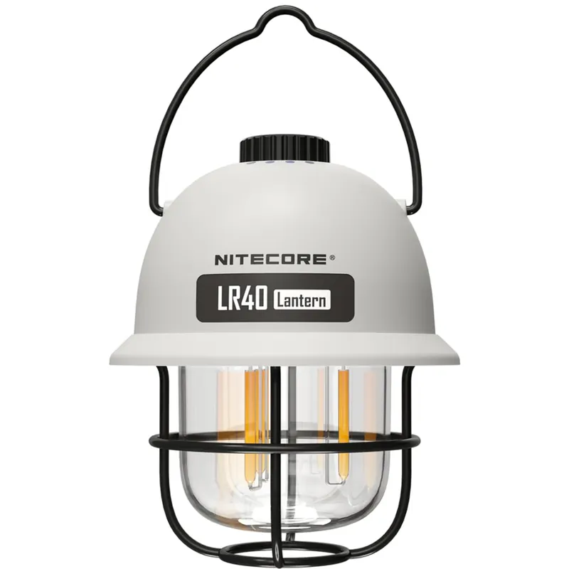 Ajankohtainen Retkilyhty Nitecore LR40 valkoinen