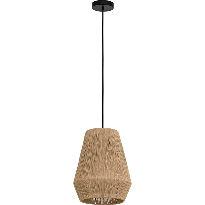 Riippuvalaisin EGLO Alderney 40W Ø30cm naru/musta Osta Verkossa