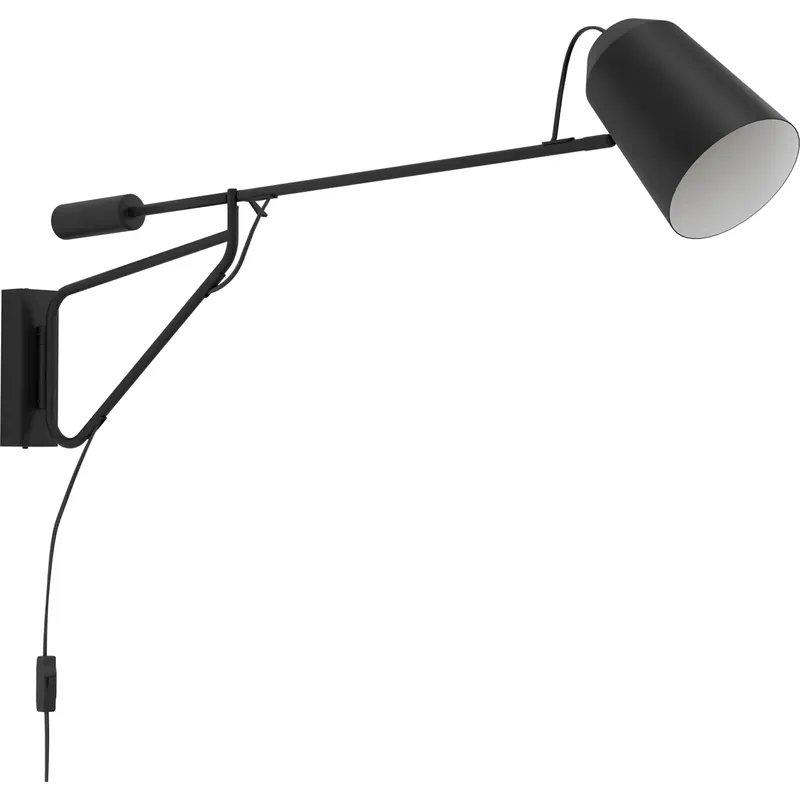Halpa Hinta Seinävalaisin EGLO Loreto 1 28W 14x103x35cm musta/valkoinen