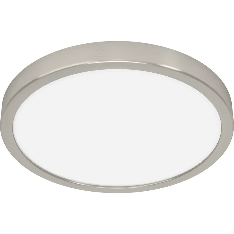 Suosittu Plafondi EGLO Fueva 5 led 20,5W Ø28,5cm mattanikkeli/valkoinen