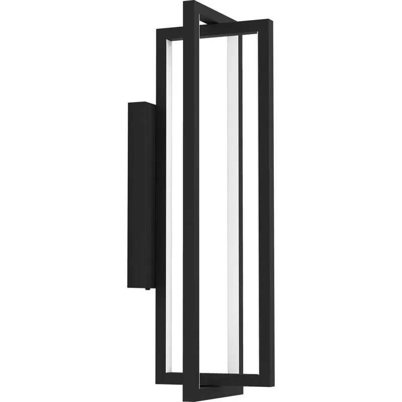 Korkea Laatu Seinävalaisin EGLO Siberia led 15,5W 16x19x30cm musta/valkoinen