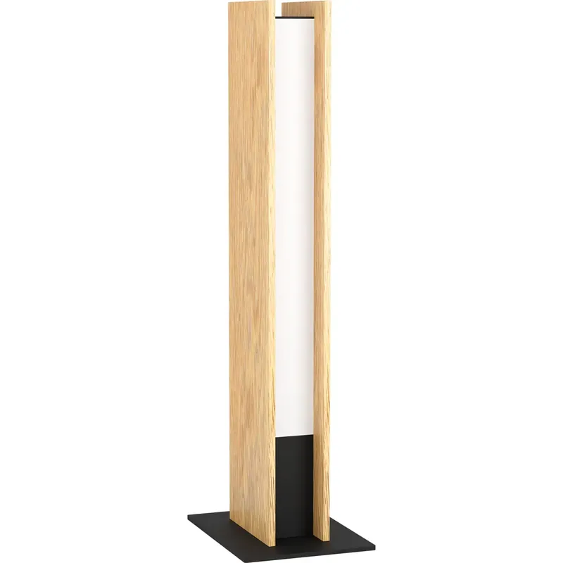 Pöytävalaisin EGLO Anchorena-z led 16W 7,5x5,5x46,5cm puu/musta Ilmainen Palautus
