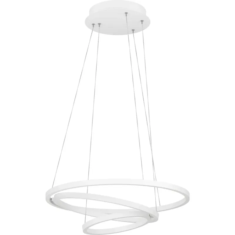 Suoraan Valmistajalta Riippuvalaisin EGLO connect.z Lobinero-z led 43,2W Ø58cm valkoinen