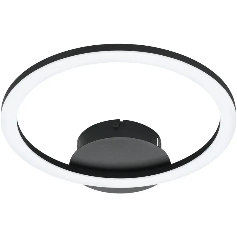 Kampanjahinta Kattovalaisin EGLO connect.z Parrapos-z led 12W 34x30cm musta/valkoinen