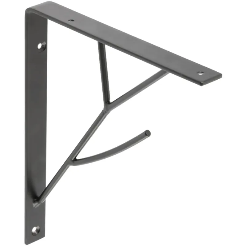 Alkuperäinen Hyllynkannatin Element System Tree 200 x 170 mm, mattamusta
