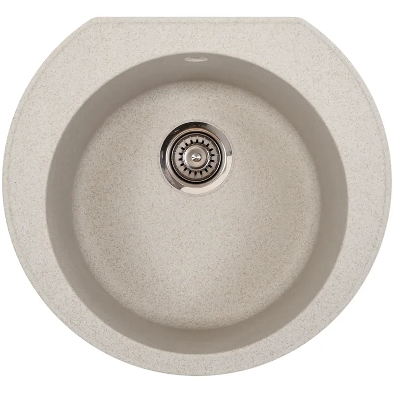 Keittiöallas Aqualine Ø 520 mm X-Granit hiekanvärinen Ajankohtainen