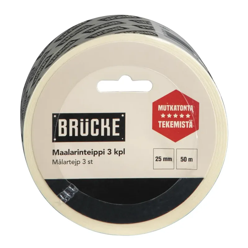 Viimeinen Mahdollisuus Maalarinteippi 3 kpl, 25 mm x 50 m