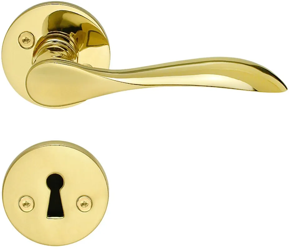 Päivän Tarjous Väliovenpainike Beslagsboden Design B857PN avainkilvellä kiillotettu messinki