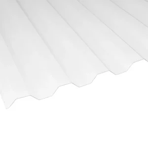 Alkuperäinen Valokate Keraplast PC Sun trapetsilevy 1,0 mm, opaali 1040 x 3500 mm