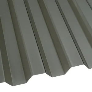 Edullinen Hinta Valokate Keraplast PC Sun trapetsilevy, 1,0x1040x5000mm, savunharmaa