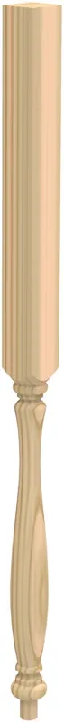 Bestseller Kaidepinna päätytolppaan Lundbergs Oslo 1500mm mänty
