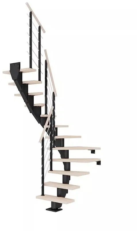 Portaat Dolle Frankfurt Design, U-malli, valkoöljytty tammi, eri värejä ja kokoja Loppuunmyynti