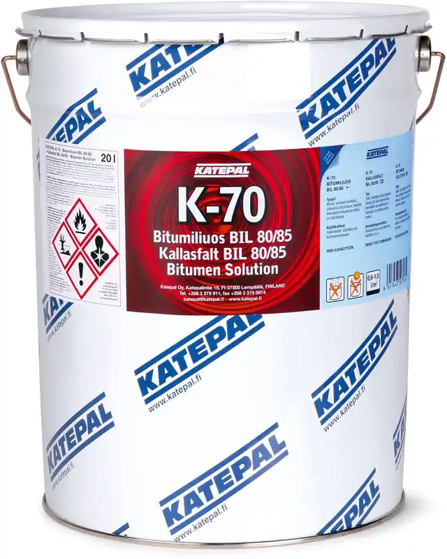 Asiakkaiden Suosikki Bitumiliuos Katepal K-70 20l