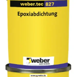 Edullinen Epoksivedeneriste Weber Tec 827 S 8 kg