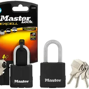 Riippulukko MasterLock 48x38 mm säänkestävä Alennettu