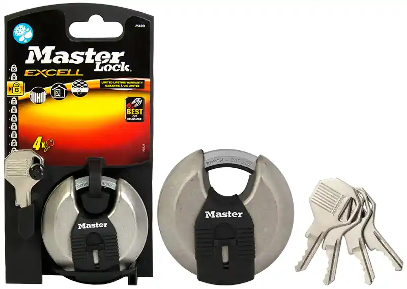Osta Tänään Riippulukko MasterLock Ø70 mm pyöreä