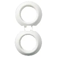 SCHNEIDER RENOVA PÄÄTYKEHYS VALKOINEN / 2kpl - 2102917 Edullinen Hinta
