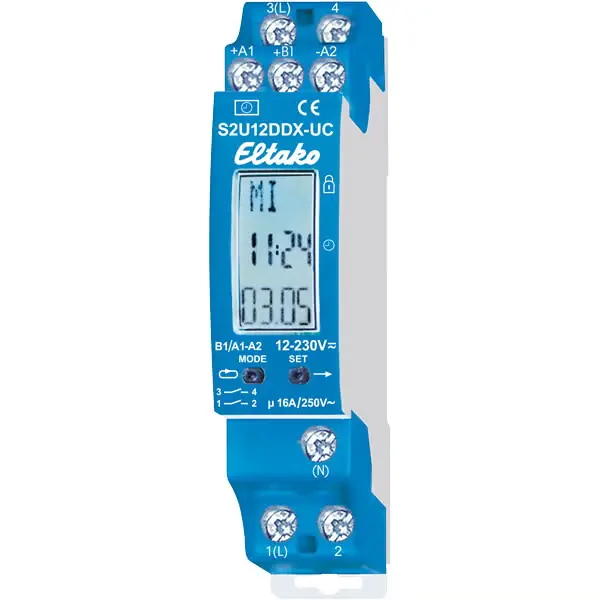 ELTAKO ASTRO KELLOKYTKIN 2 KANAVA 16A/230V - 2616811 Suoraan Valmistajalta
