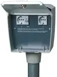 Turvallinen Maksu FIBOX PIHA 1J2S AUTOLÄMMITYSKOTELO IP24 - 3413006